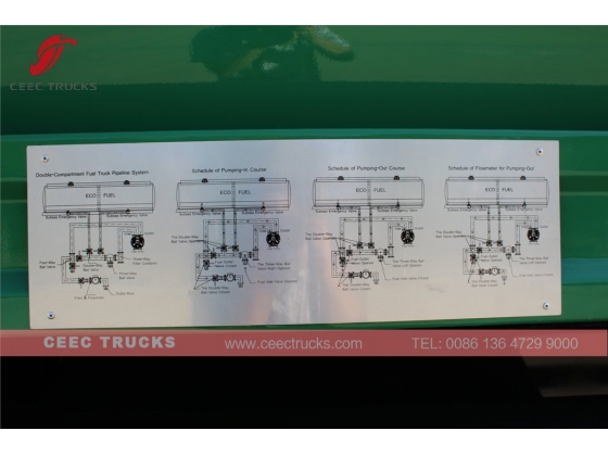 north benz 20 cbm fuel tanker