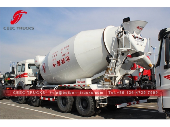 Beiben 8*4 14 CBM concrete mixer truck  supplier