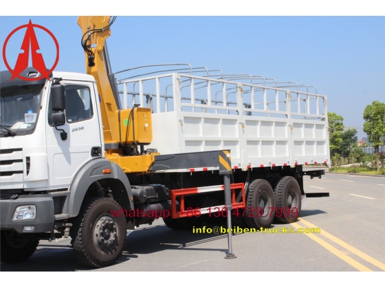 china beiben 5 t crane truck manufacturer