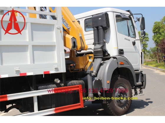 china beiben 5 t crane truck manufacturer