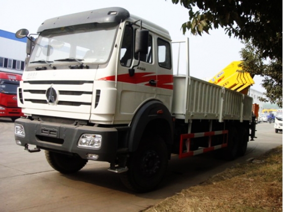 china beiben 8 T haib crane truck