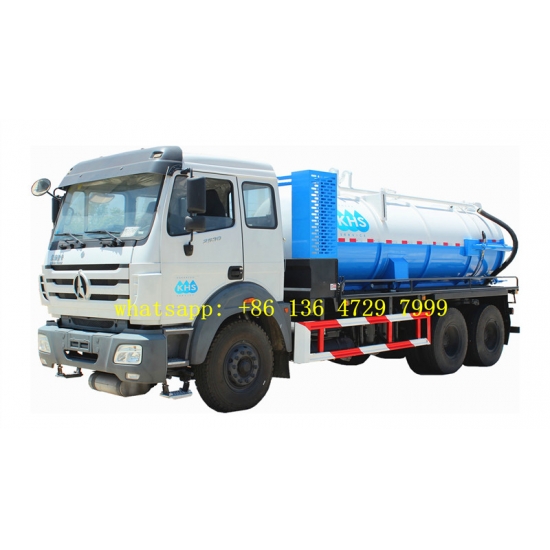 beiben vacuum suction truck