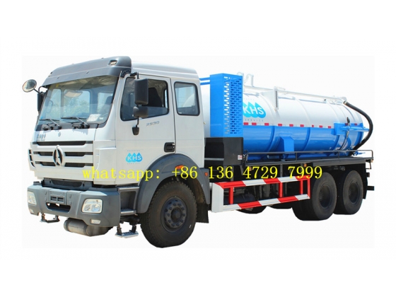 beiben vacuum suction truck