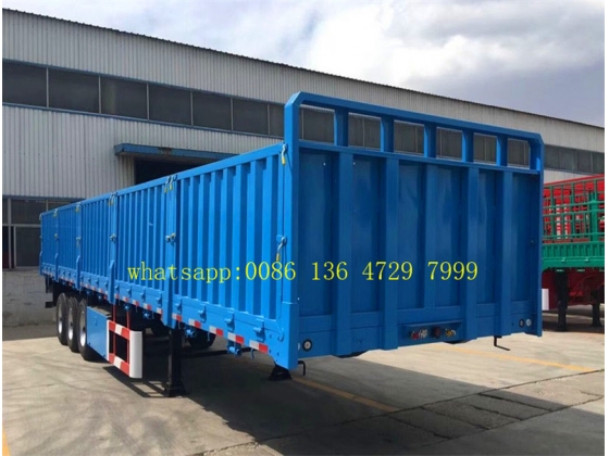 factory price side wall cargo trailer