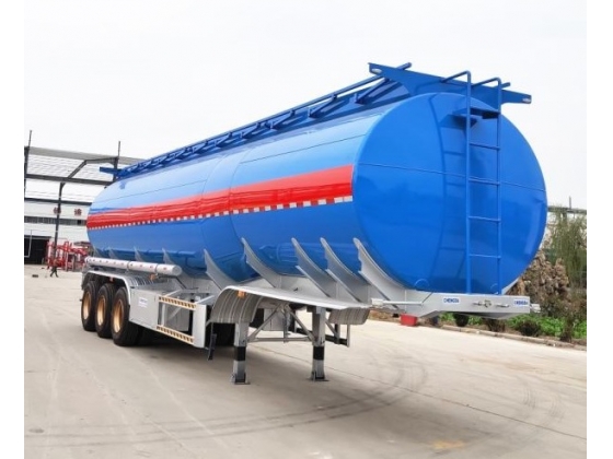 Oil Tanker Crude Oil Tank Trailer Fuel/petroleum 45000l Steel Fuel Tanker Semi Trailer