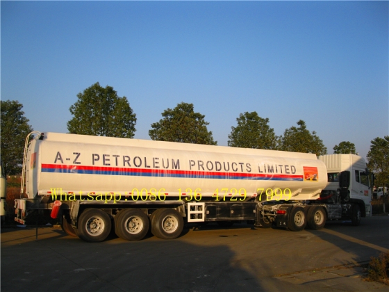 36000 L double tire fuel tank truck trailer supplier