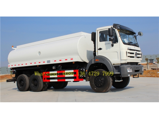 beiben 6*6 water tanker truck