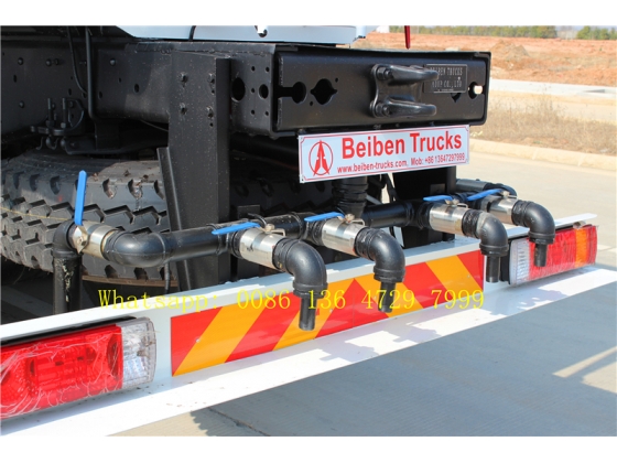 beiben 6*6 water tanker truck