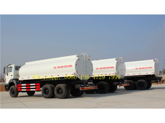 beiben 6*6 water tanker truck