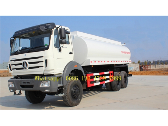 beiben 6*6 water tanker truck