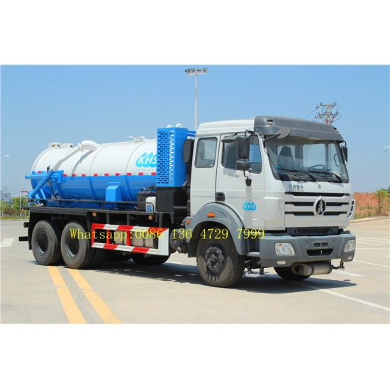 beiben sewage tanker truck