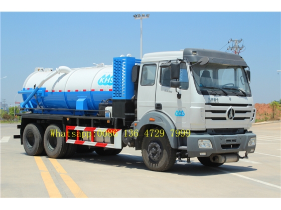 beiben sewage tanker truck