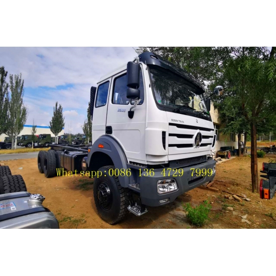 beiben 6*6 drive truck chassis