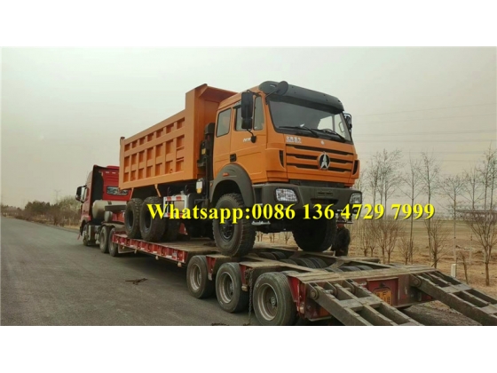 beiben 6*6 drive dumper truck