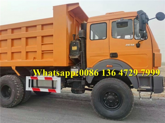 beiben 6*6 drive dumper truck