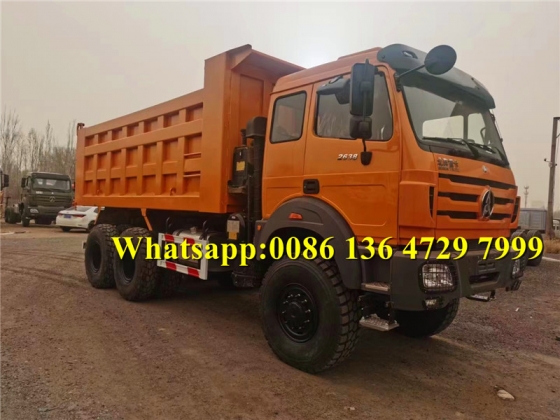 beiben 6*6 drive dumper truck