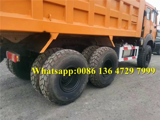 beiben 6*6 drive dumper truck