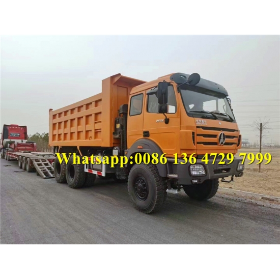 beiben 6*6 drive dumper truck