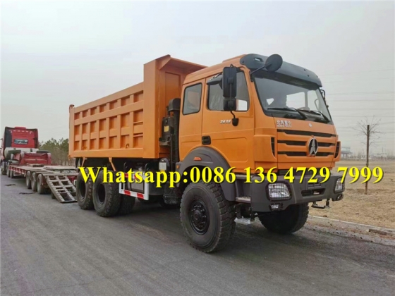 beiben 6*6 drive dumper truck