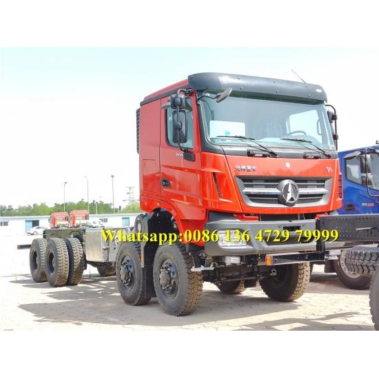 China beiben 3135 off road truck chassis