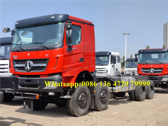 China beiben 3135 off road truck chassis