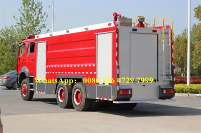 Beiben 6×4 RHD foam fire engine