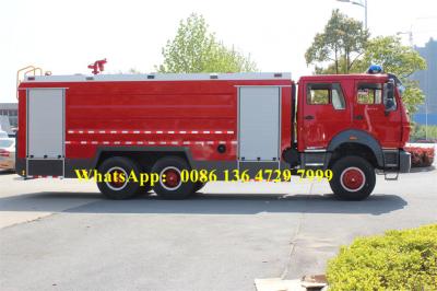 Beiben 6×4 RHD foam fire engine