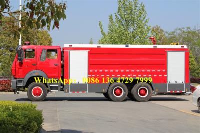 Beiben 6×4 RHD foam fire engine