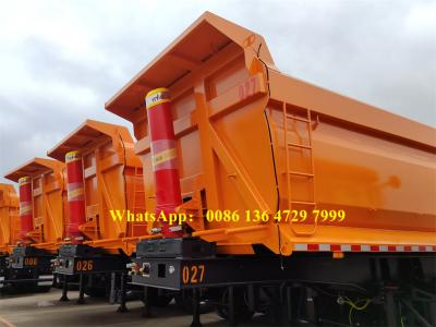 70 tons heavy dumper trailer for sale