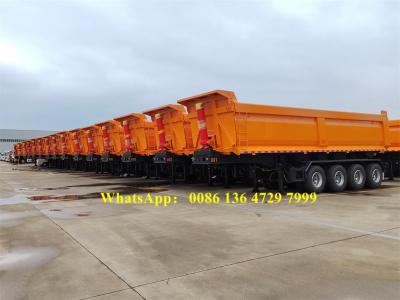 70 tons heavy dumper trailer for sale