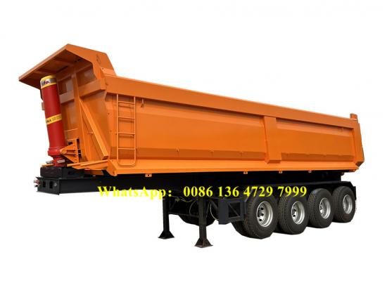 70 tons heavy dumper trailer for sale