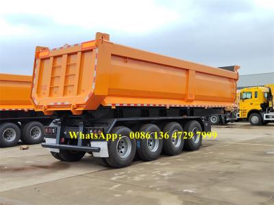 70 tons heavy dumper trailer for sale