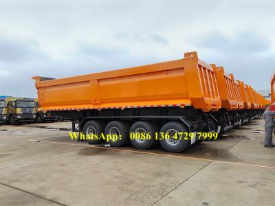 70 tons heavy dumper trailer for sale