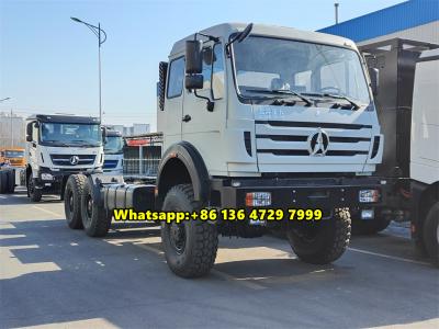 Beiben 6 wheel offroad cargo truck 6x6