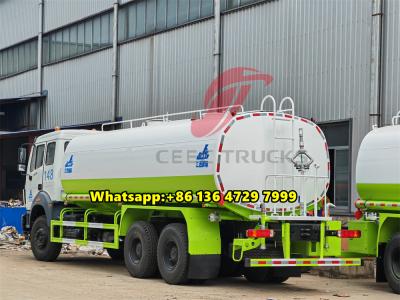 Beiben 2534 water tanker bowser truck