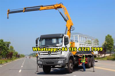 Beiben 2638 truck mounted 10 T crane