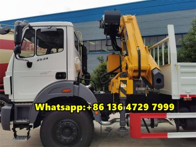 Beiben NG80 RHD boom crane truck