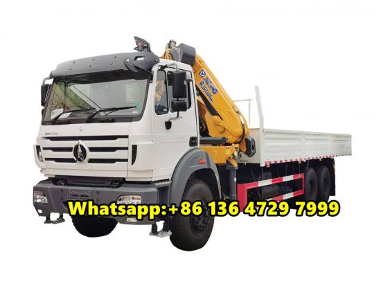 Beiben NG80 RHD boom crane truck