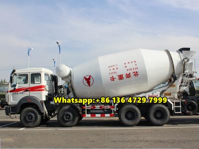 Beiben 8x4 concrete mixer truck