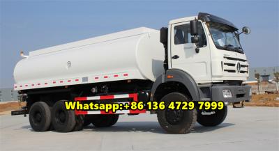 Beiben 6x6 drive off road water tanker