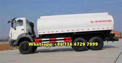 Beiben 6x6 drive off road water tanker