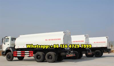 Beiben 6x6 drive off road water tanker