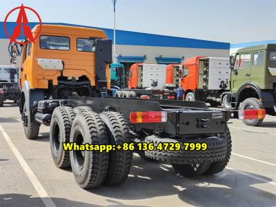 Beiben 6x4 Cargo Truck China north benz 2528 truck chassis