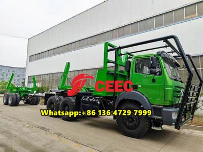 Beiben 2642 6×6 log transport truck