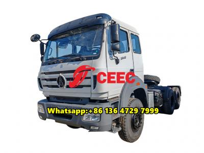 Beiben 2642 tractor truck for Mongolia