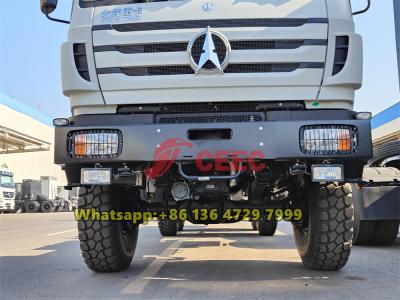 Russia beiben 6x6 drive off road truck chassis