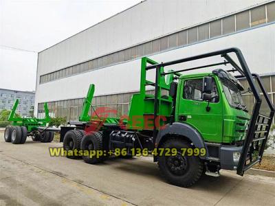 Beiben 2642 6×6 log transport truck