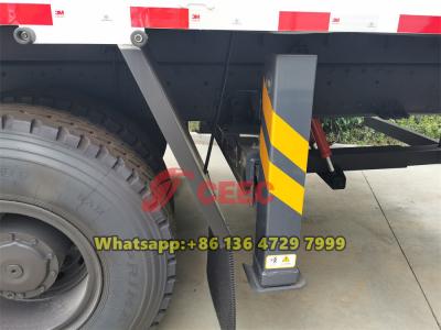Beiben 6×4 truck mounted knuckle boom crane