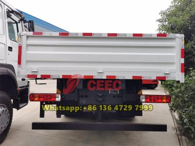 Beiben 6×4 truck mounted knuckle boom crane