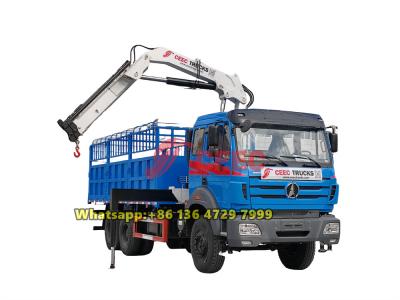 Beiben 2638 truck mounted crane